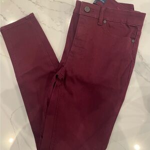 Talbots Deep Red Jeans